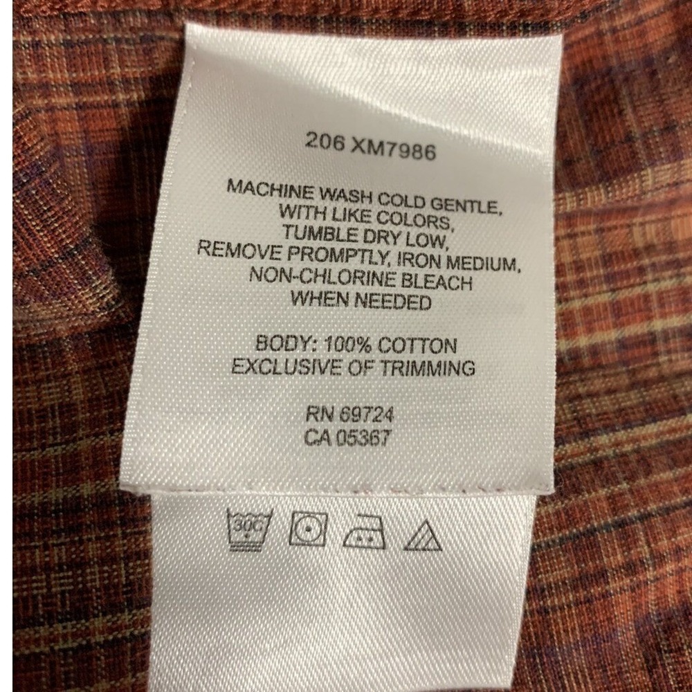 Columbia XCO Outdoor Plaid Shirt Mens XL Collared Button Down Long Sleeve Hunt - Picture 4 of 10